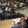 Un momento dell\'incontro all\'Hub Multiculturale di via Cecchi
