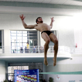 22 gennaio, Trampolino 1m uomini, Michele Benedetti