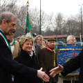 Stretta di mano fra Piero Fassino e Eliahu Birnbaum, Rabbino Capo di Torino