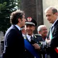 Michele Coppola, Assessore alla cultura della Regione Piemonte e il Sindaco Piero Fassino