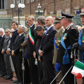 Il palco delle autorità