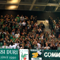 I tifosi di Siena sugli spalti del Palasport Olimpico