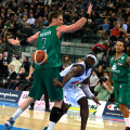 Doron Perkins contrastato da David Andersen