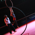 Un momento dello spettacolo di FLIC scuola di circo