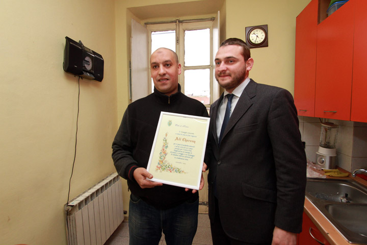Alì Cherroq e Silvio Magliano