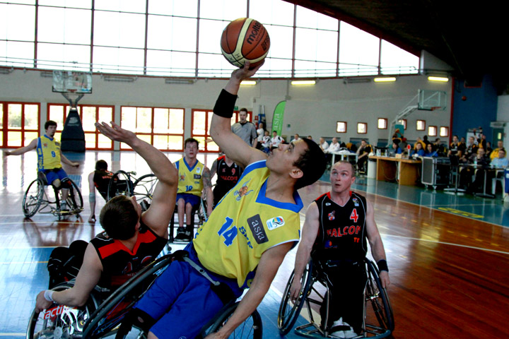 Il grande basket europeo in carrozzina per la prima volta a Torino
