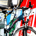 La stazione Tobike con le bici elettriche