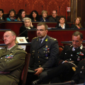 Un momento della celebrazione in Sala Rossa