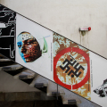 Il cortile del Museo Diffuso della Resistenza