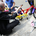 Al lavoro per togliere le rotelle