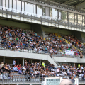 I tifosi delle azzurre presenti sugli spalti dello stadio