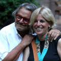 Antonella Parigi e Oliviero Toscani