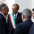 Piero Fassino e Marco Gilli ricevono Jan Eliasson, vice Segretario Generale dell\'ONU