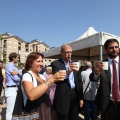 Il brindisi inaugurale