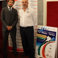 Stefano Gallo, Assessore allo Sport della Città di Torino e Giorgio Sinigaglia Presidente della Ac Arona