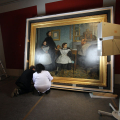 Il controllo dello stato delle opere dopo il trasferimento dal Musèe d’Orsay di Parigi