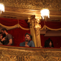 In attesa dell\'inaugurazione al Teatro Carignano