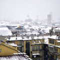 La zona nord della Città inquadrata da Piazza Solferino