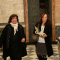 L\'Assessore Mariacristina Spinosa e la scrittrice Lorella Zanardo
