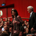 L\'arrivo della Presidente della Camera Laura Boldrini al Teatro Regio