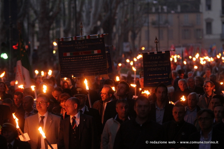 La Fiaccolata del 25 aprile