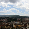 Piazza Vittorio e la collina