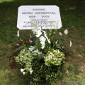 La targa dedicata a Simon Wiesenthal