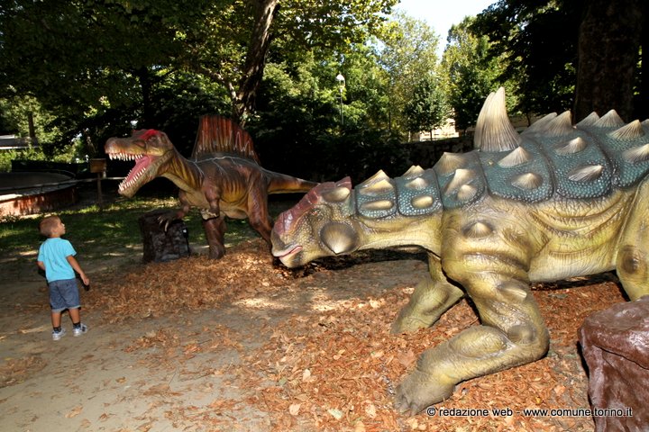 I dinosauri al Parco Michelotti