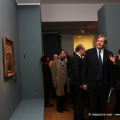 Il Sindaco Fassino insieme Sylvie Patry, curatrice della mostra e Alain Le Roy, Ambasciatore di Francia in Italia