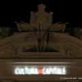 Cultura = Capitale - Alfredo Jaar, piazza Carlo Alberto, sulla facciata della Biblioteca Nazionale
