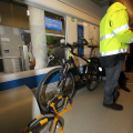 Le postazioni per le biciclette
