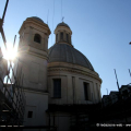Vista sulla cupola della Basilica Mauriziana