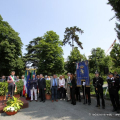 L\'apertura della cerimonia di commemorazione con il Presidente del Consiglio Comunale, Giovanni Maria Ferraris