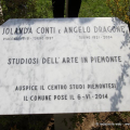 Jolanda Conti e Angelo Dragone, studiosi dell\'arte in Piemonte