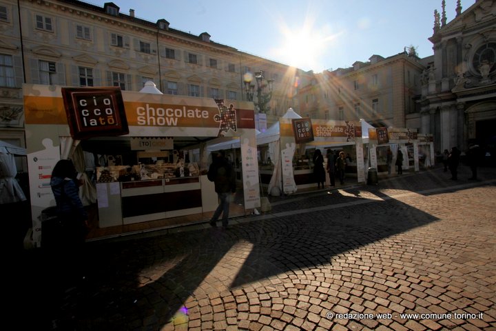 In Piazza San Carlo torna Cioccolatò