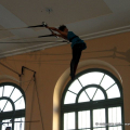 L\'esibizione finale di Flic scuola di circo