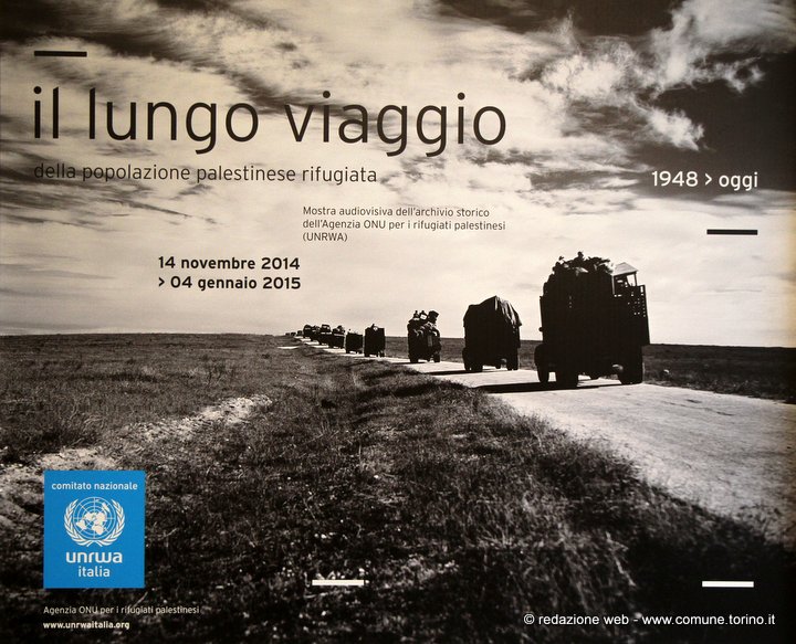 Il lungo viaggio della popolazione palestinese rifugiata
