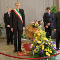 La camera ardente in Sala delle Colonne