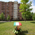 La targa dedicata alle Operaie della fabbrica Superga