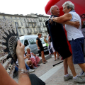 La festa in piazza Solferino