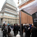 L\'apertura della biglietteria in via Montebello