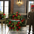La corona del ministero della Difesa