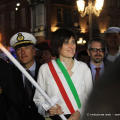 Fiaccole pronte per l\'accensione del Farò