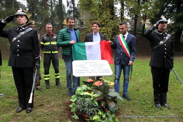 Un giardino in ricordo di Gino Bartali, Giusto tra le Nazioni