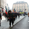 Il corteo si avvia verso la Biblioteca Nazionale