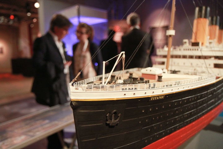 Titanic. The artifact exhibition