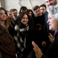 Antonia Arslan dialoga con gli studenti