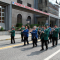 La Filarmonica di Moncalieri e la Banda di Nichelino sfilano in via Ventimiglia