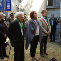 Un momento della commemorazione
