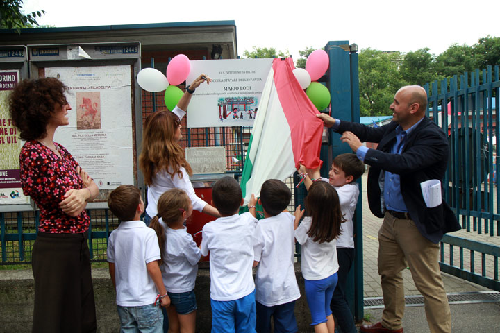 Intitolata a Mario Lodi la scuola dell’infanzia di via Garessio